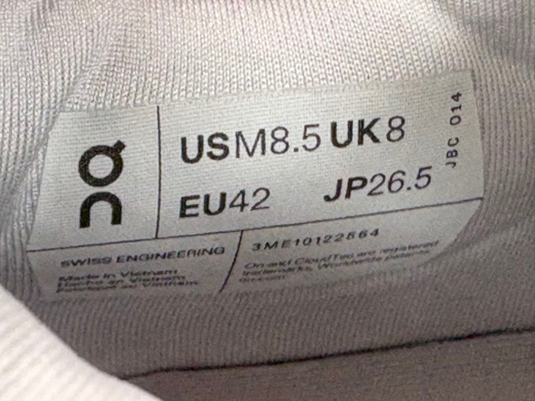 2回着用美品★26.5cm★On cloudmonster2★クラウドモンスター