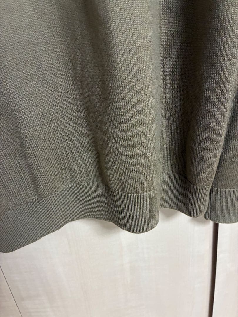 BATONER エイジングウール RAGLAN SLEEVE CREW NECK