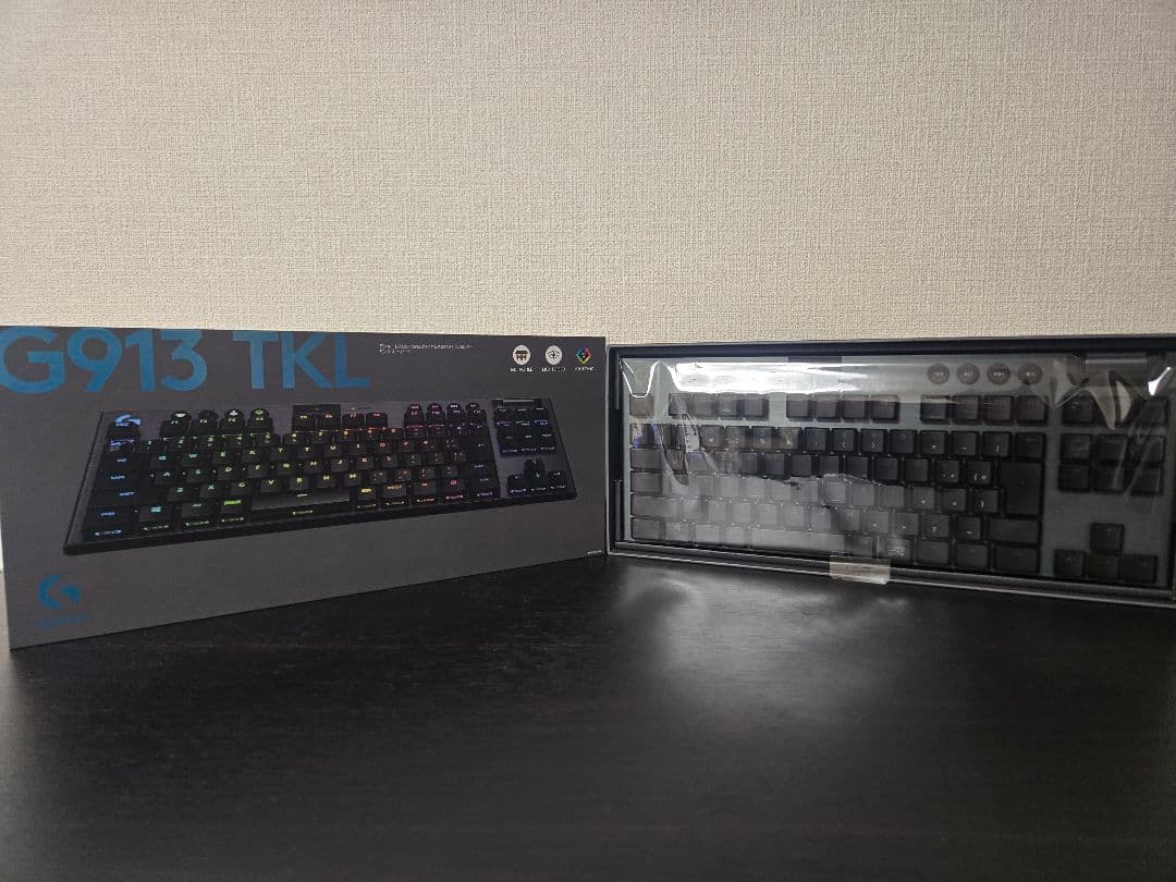 Logicool G913 TKL メカニカルキーボード 茶軸 タクタイル