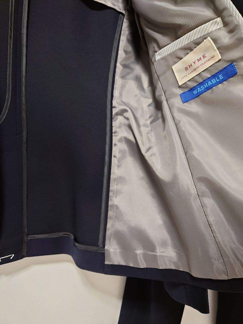 【新品】ORIHICA 洗えるスーツセットアップ THE THIRD SUITS