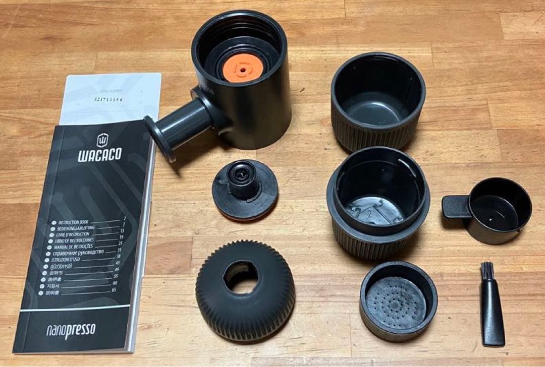 WACACO(ワカコ)ナノプレッソ、NSアダプター、バリスタキットセット