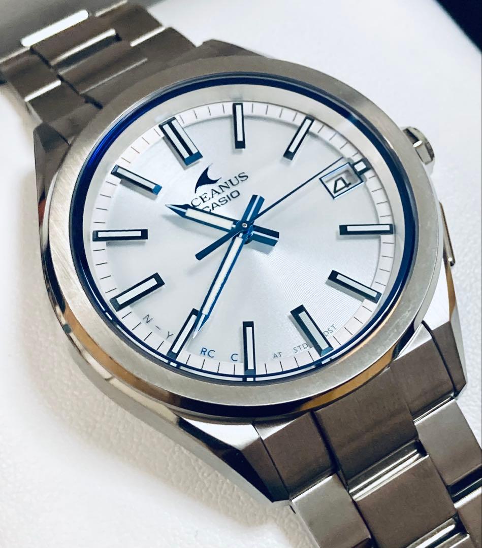 極美品！OCEANUS オシアナス OCW-T200S-7AJF ホワイト