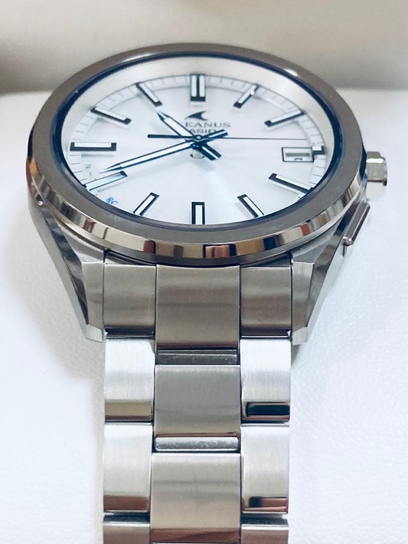 極美品！OCEANUS オシアナス OCW-T200S-7AJF ホワイト