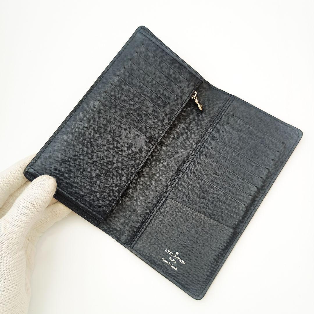 【美品SS】ルイヴィトン　エピ　ポルトフォイユブラザNM　ブルーマリーヌ　新型