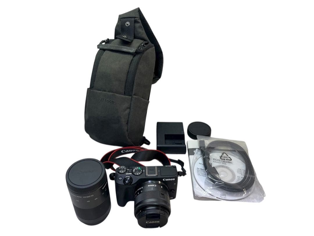 canon M3 Canon EF-M55-200mm、15-45mm