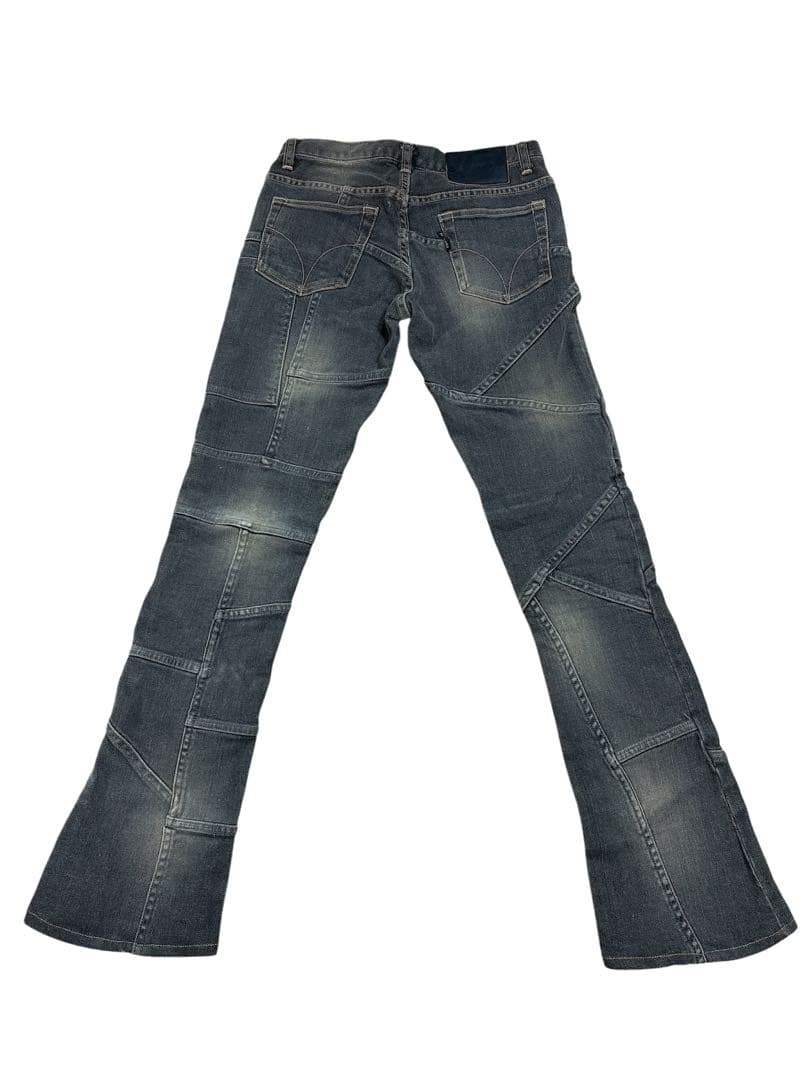 ヒステリックス☆ブラックデニムジーンズ ブーツカット☆ヒステリックグラマー