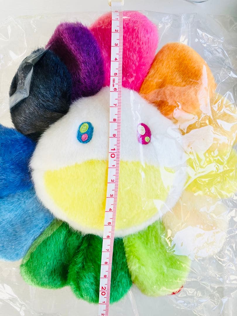 村上隆　カイカイキキ　お花 ポシェット　レインボー ホワイト イエロー