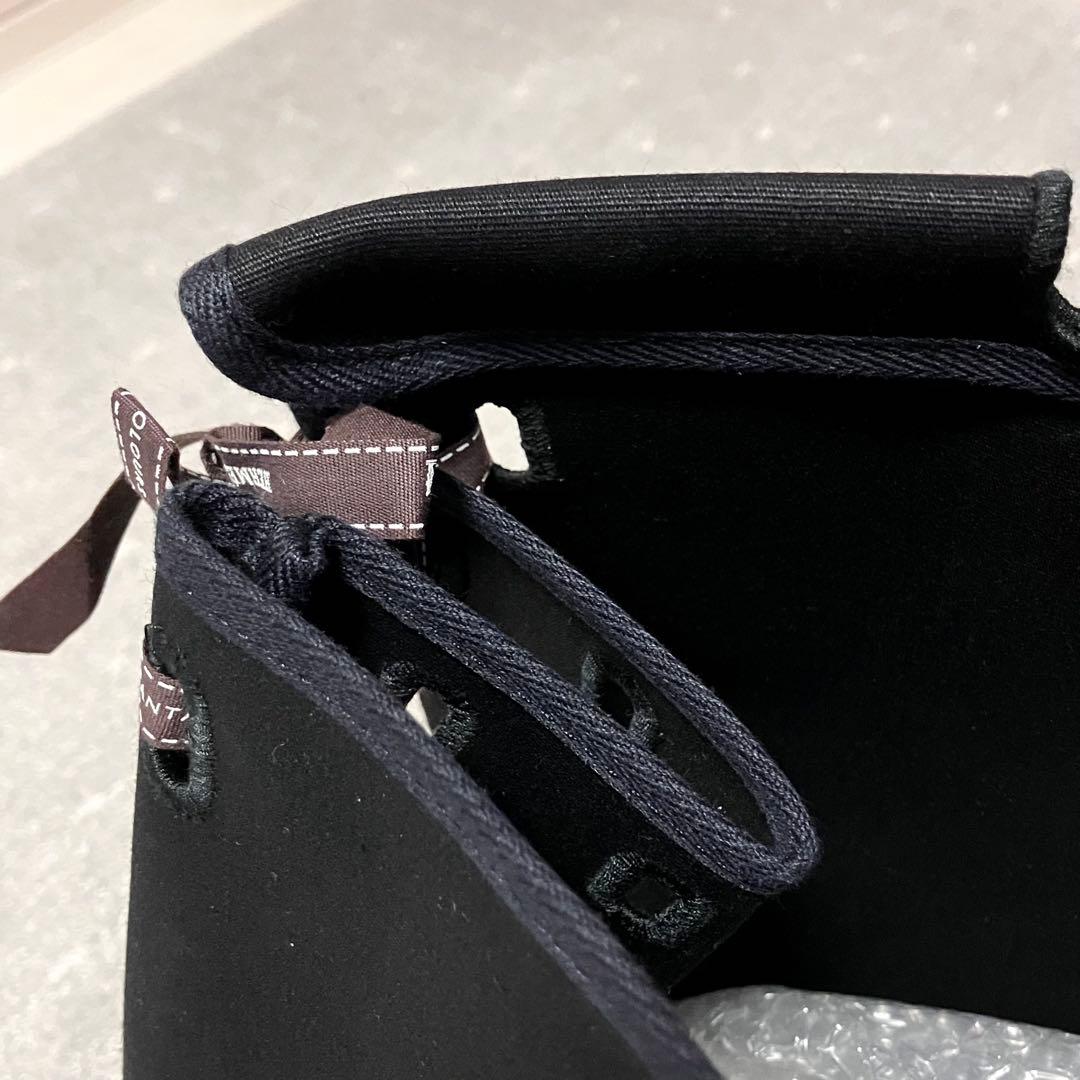 エルメス［エールバッグ］MM用　替えバッグ　ブラック　キャンバス　シルバー金具