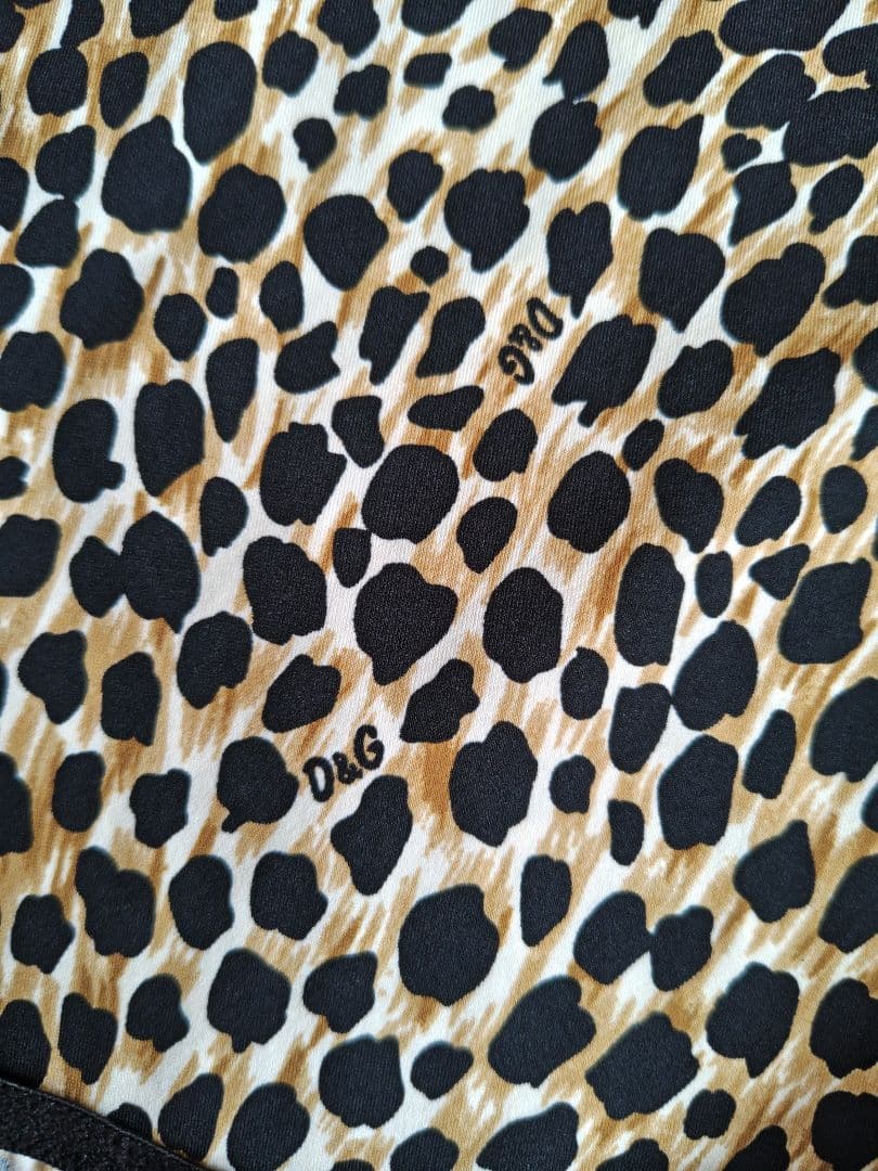 ドルチェ＆ガッバーナ　レオパードキャミソール