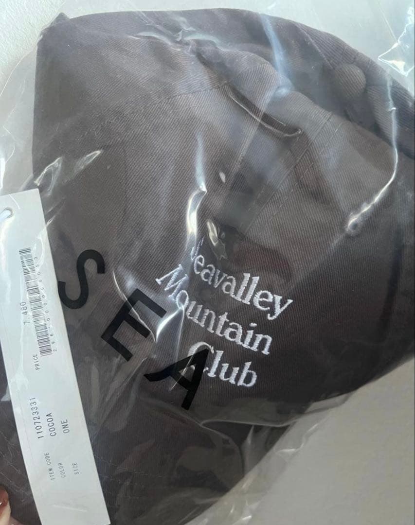 【新品】SEA キャップ Seavalley Mountain Club