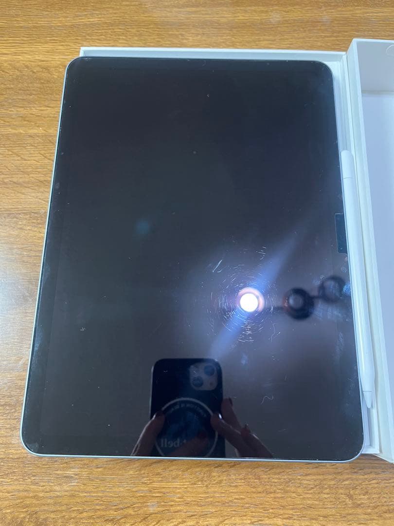 iPad Air 11インチM2 128GB WiFi ブルー(pencil付)