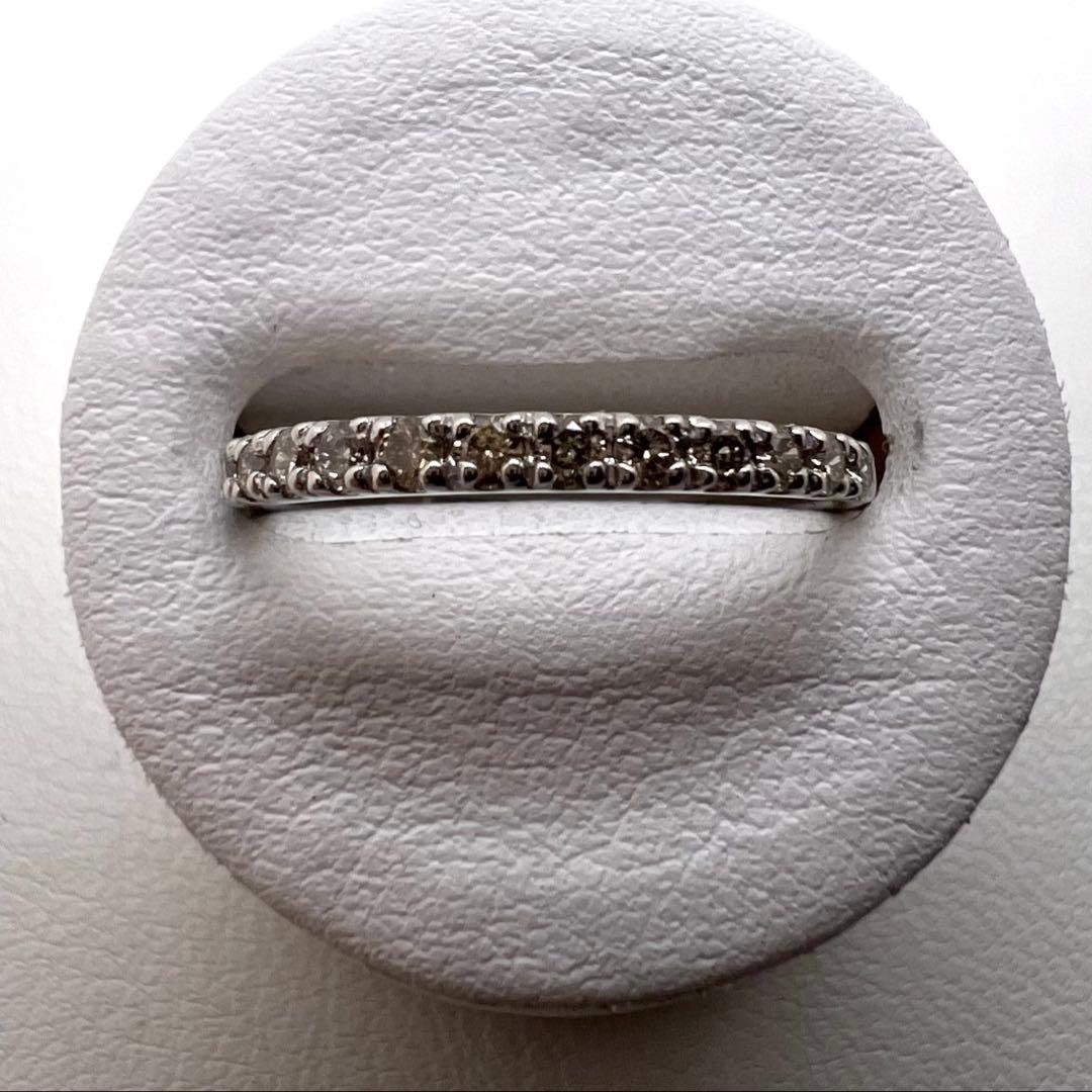 プラチナpt900リング　ダイヤ0.2ct 12号 1.62 g