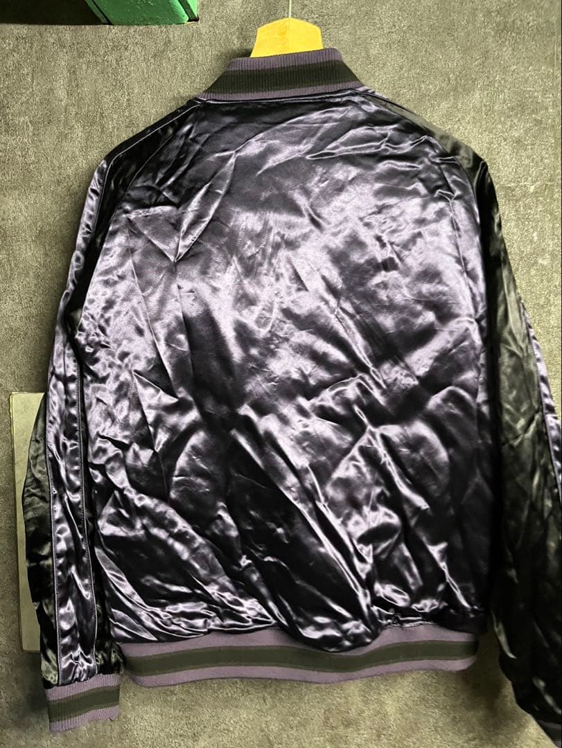 抜刀娘 絡繰魂 リバーシブル スカジャン ビッグ刺繍 XLサイズ