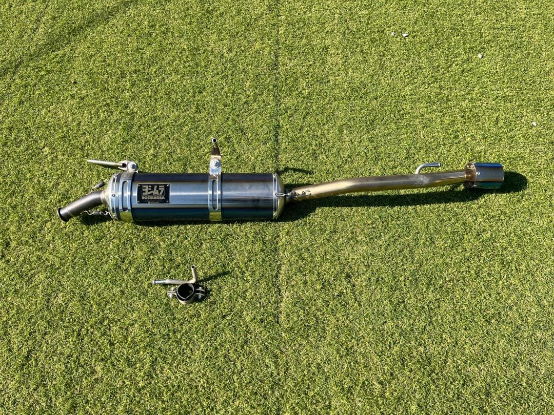 キャリイDA16T ヨシムラSlip-On OvalサイクロンSTB