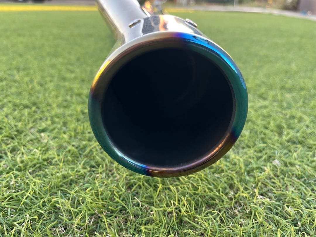 キャリイDA16T ヨシムラSlip-On OvalサイクロンSTB