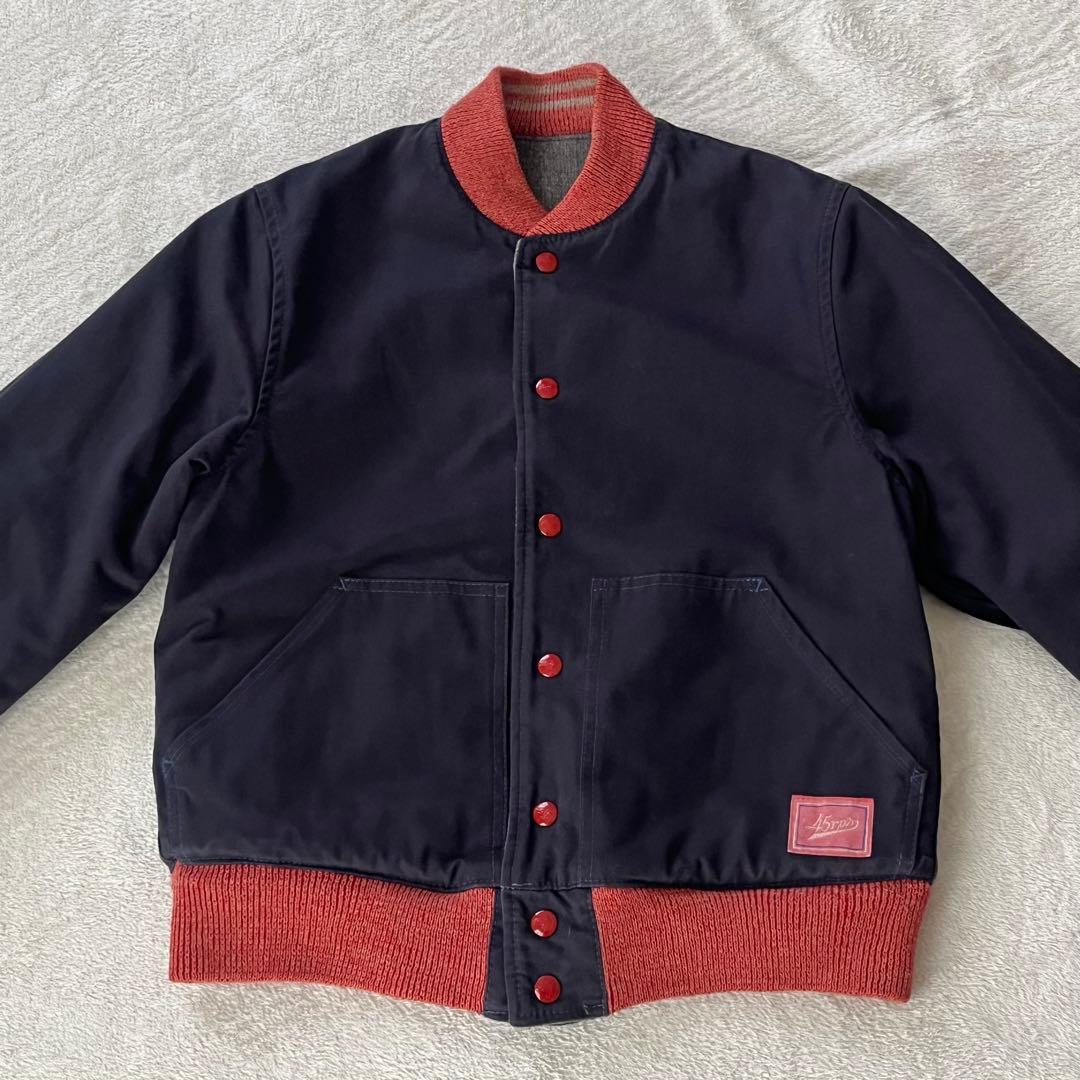 45rpm リバーシブル スタジャン 2 日本製 45アールピーエム