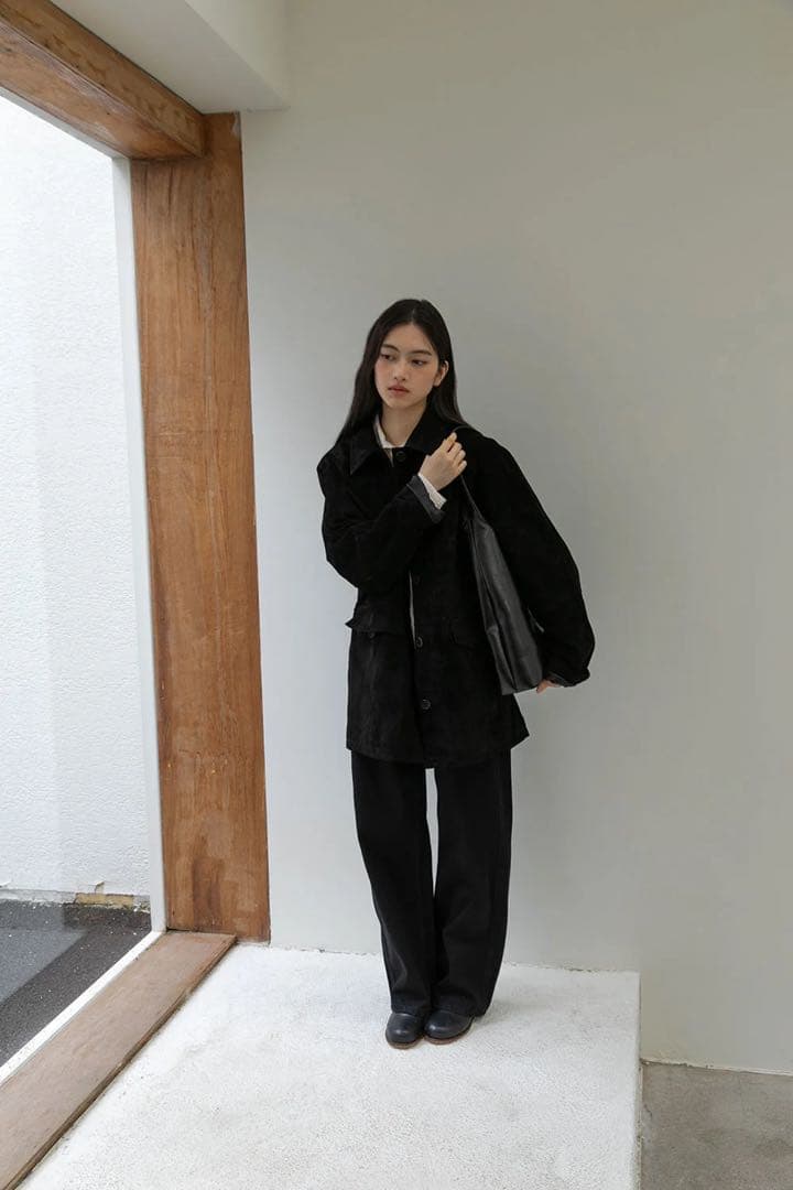 【未使用品】loom black jeans m(long)