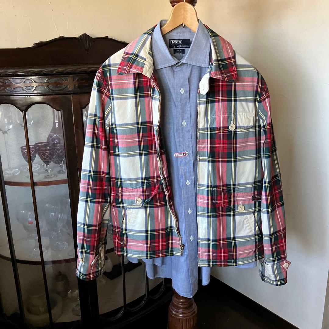 Polo by Ralph Lauren タータンチェック　スウィングトップ