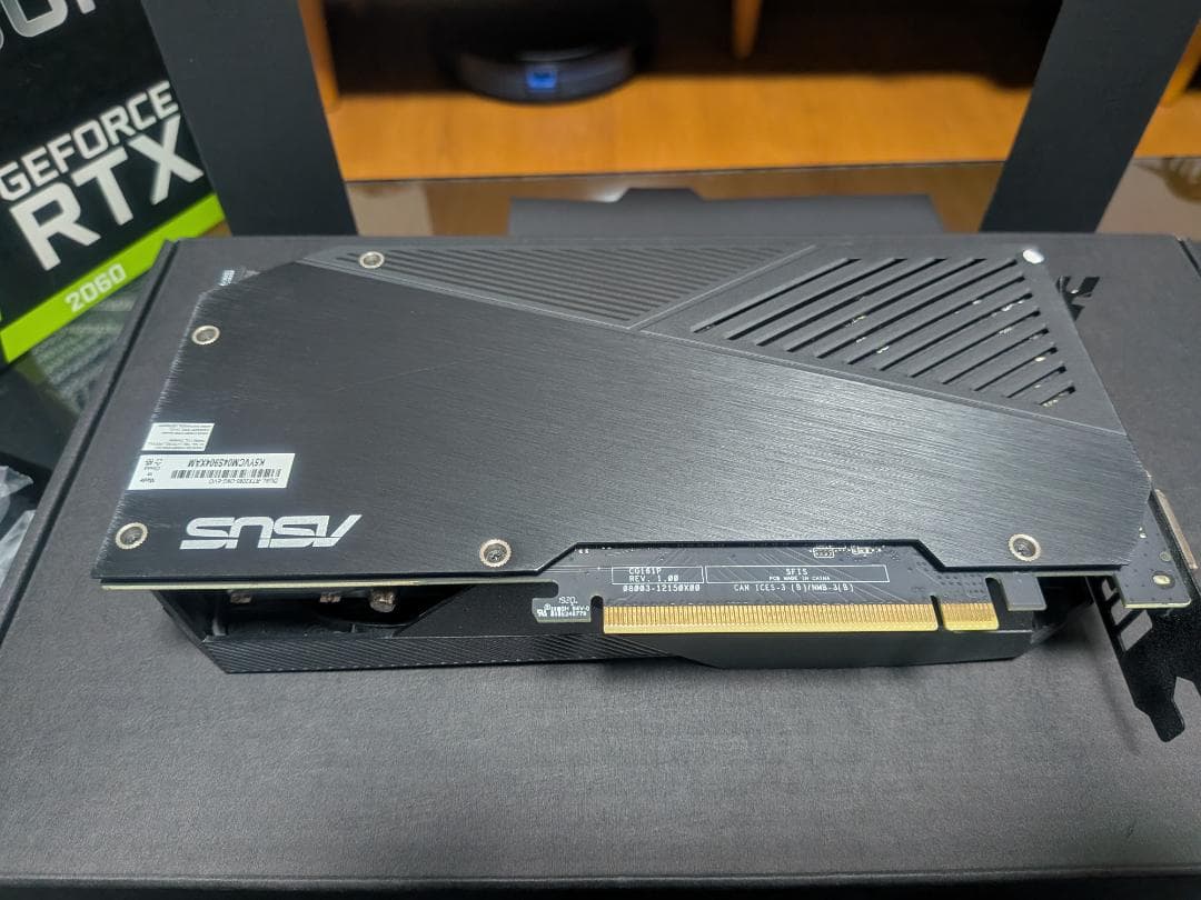 【動作確認済美品】ASUS DUAL RTX2060　OC 6GB