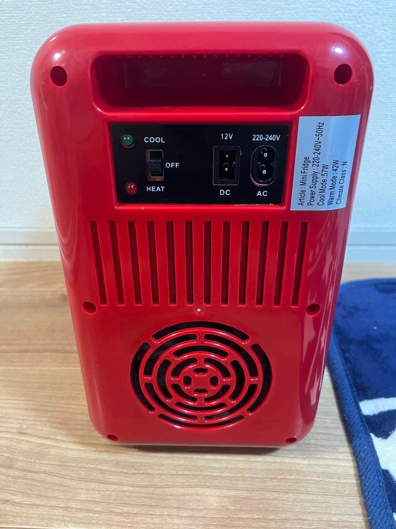 コカコーラ Coca-Cola 冷温庫 冷蔵庫 保冷温庫 6L