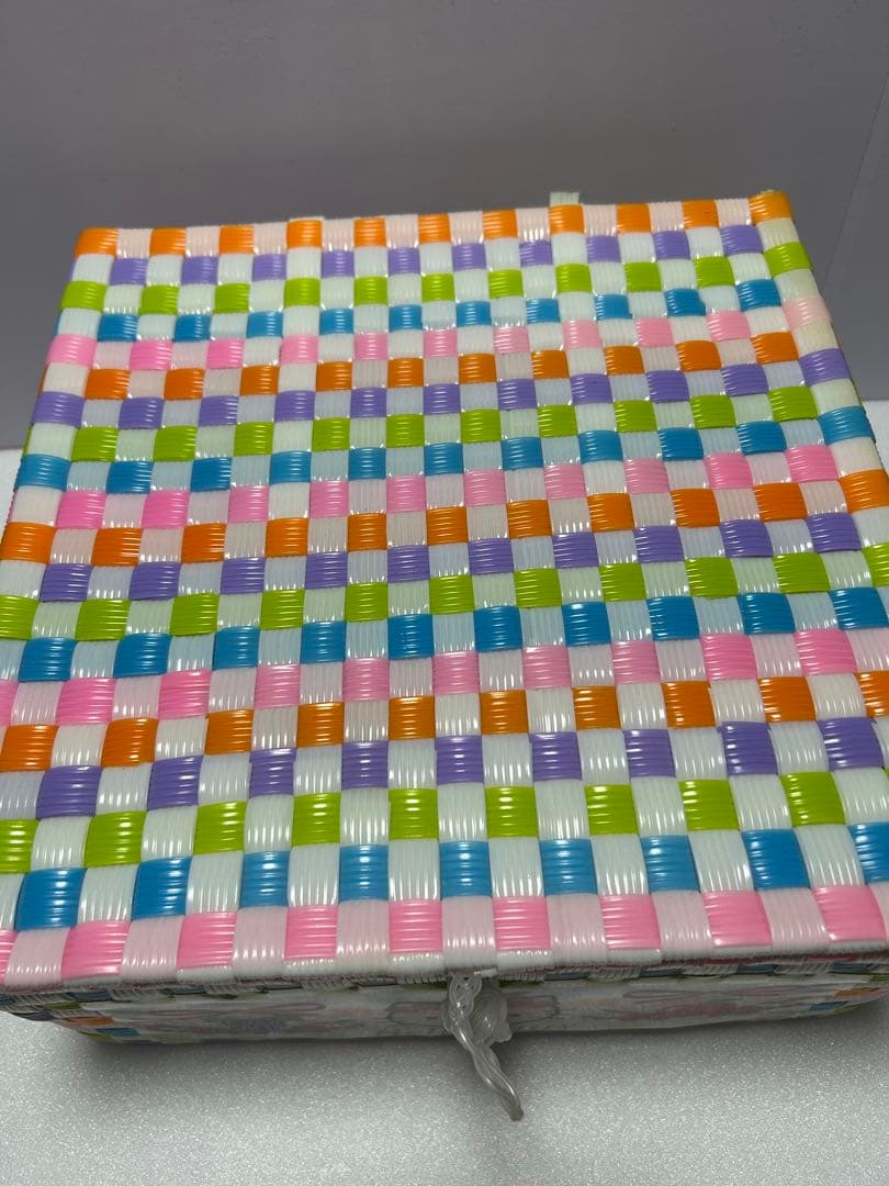 希少 フルーツ柄キティアミ収納ケース 湯のみ メモ まとめ売り8点