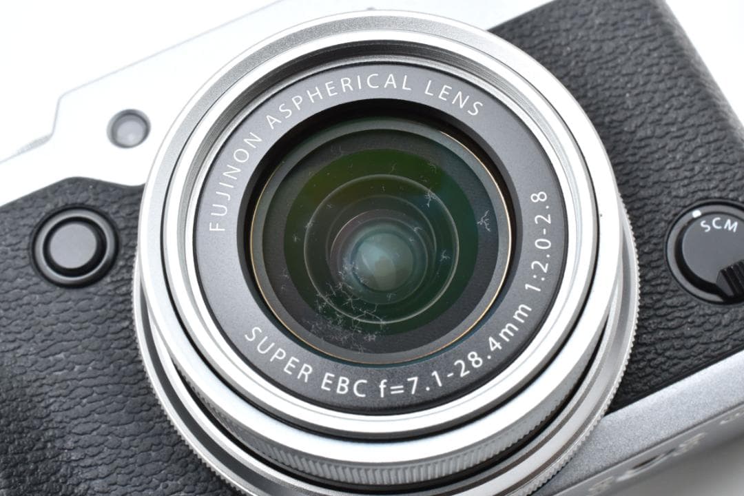 FUJIFILM X30 シルバー コンパクトデジタルカメラ コンデジ 動作品