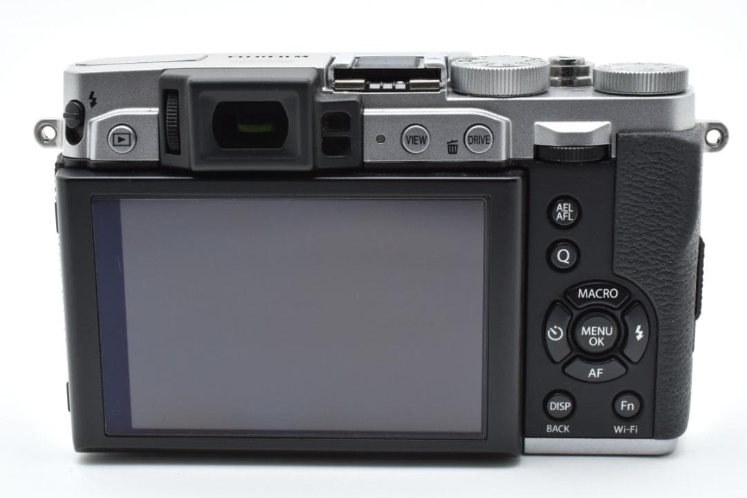 FUJIFILM X30 シルバー コンパクトデジタルカメラ コンデジ 動作品