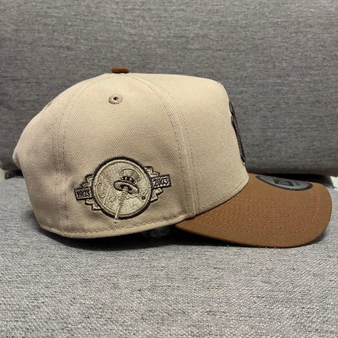 ニューエラ キャップ　カスタム　アイスラテ コーヒー　ニューヨークヤンキース