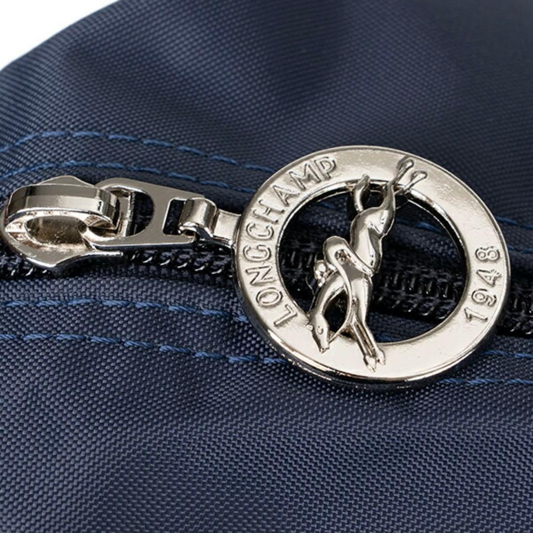 Longchamp 大容量 男女兼用 旅行2wayバッグ-ネイビー