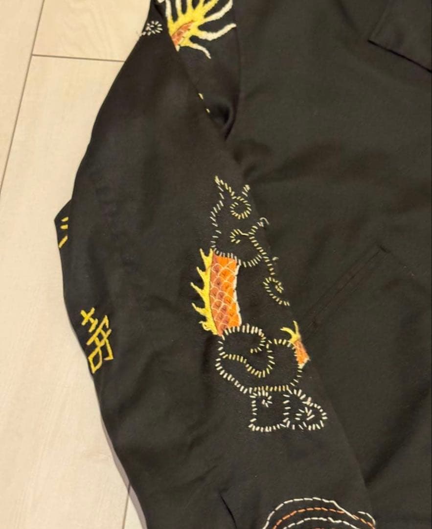 スカジャン　スカシャツ ウエスタンジャケット 刺繍