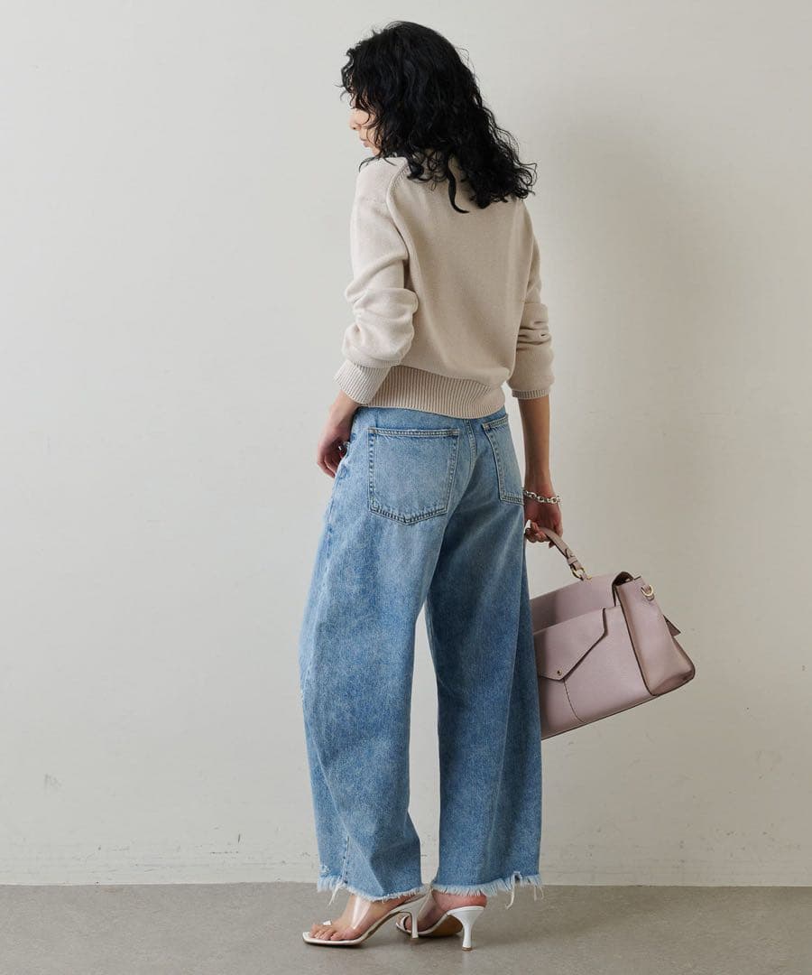 ウィムガゼット　whim gazette ラインカーブDENIM インディゴ36