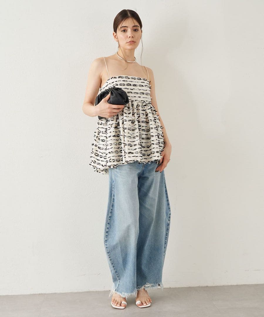 ウィムガゼット　whim gazette ラインカーブDENIM インディゴ36