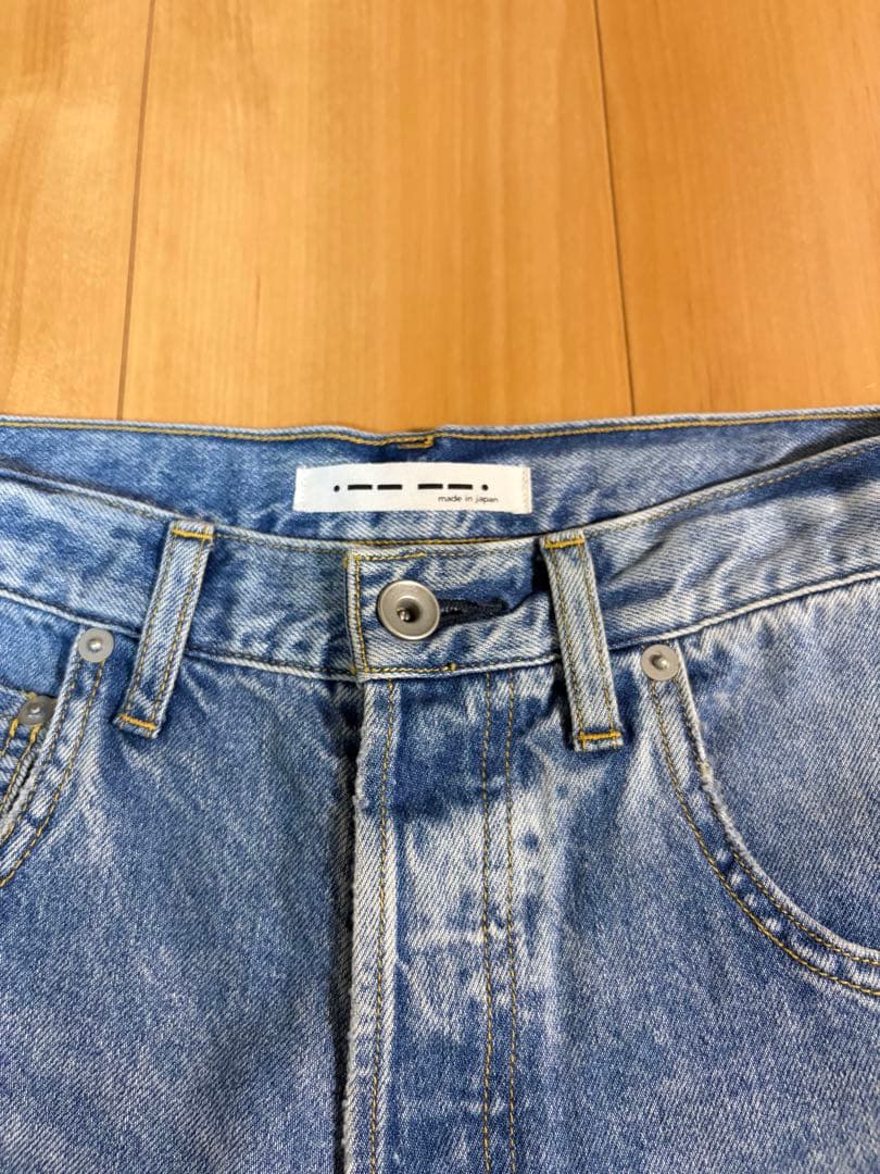 ウィムガゼット　whim gazette ラインカーブDENIM インディゴ36