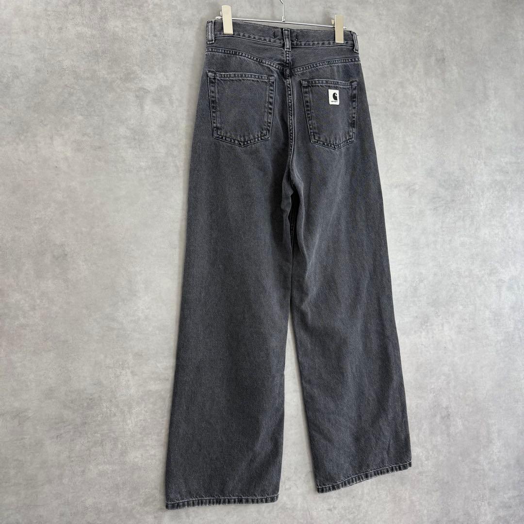 Carhartt WIP カーハート ブラックデニムパンツ LOOSEバギー