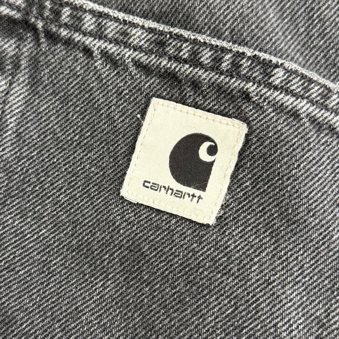 Carhartt WIP カーハート ブラックデニムパンツ LOOSEバギー