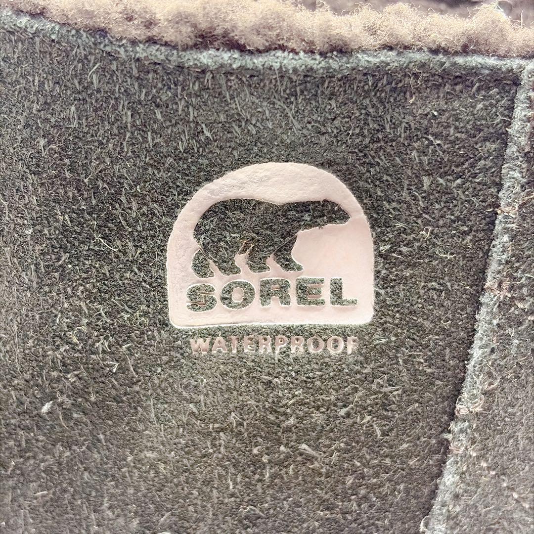 未使用⭐️SOREL ソレル 25cm グレイシー ムートンブーツ ブラック