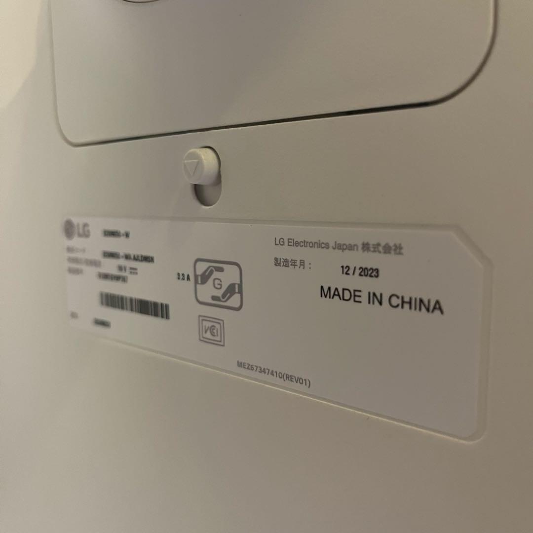 【美品】LG モニター ディスプレイ 32UN650-W 31.5インチ