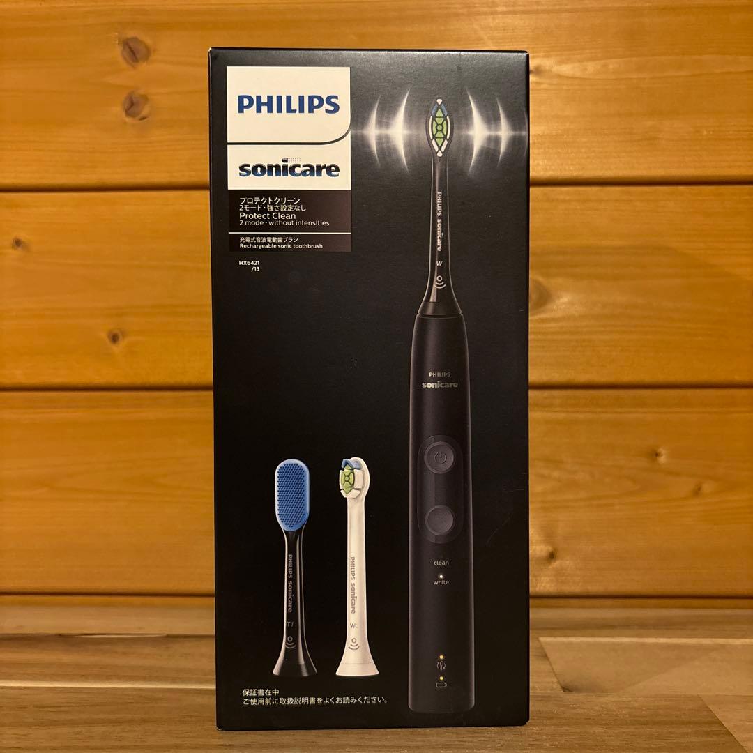 PHILIPS sonicare 電動歯ブラシ 本体 ブラック
