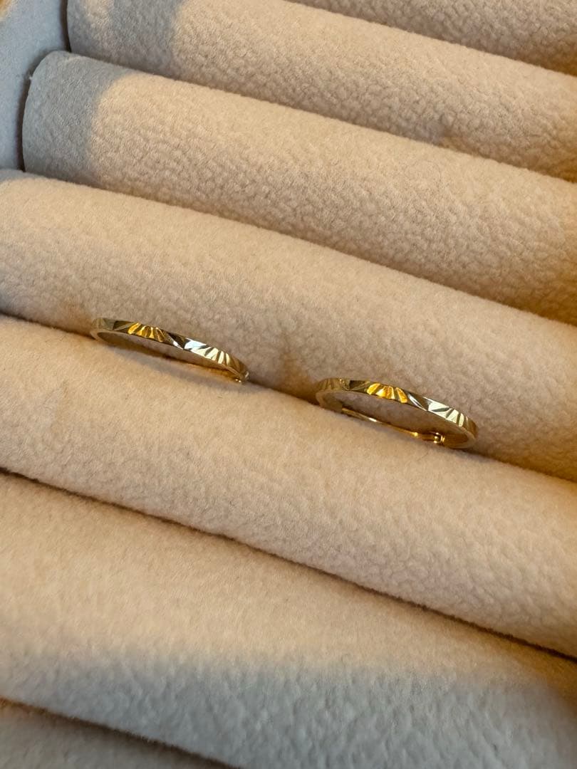 ete エテ K10YG クレールカット ピアス