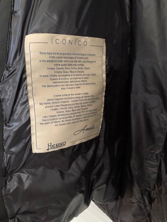 美品　ヘルノ　アメリア　ダウンコート