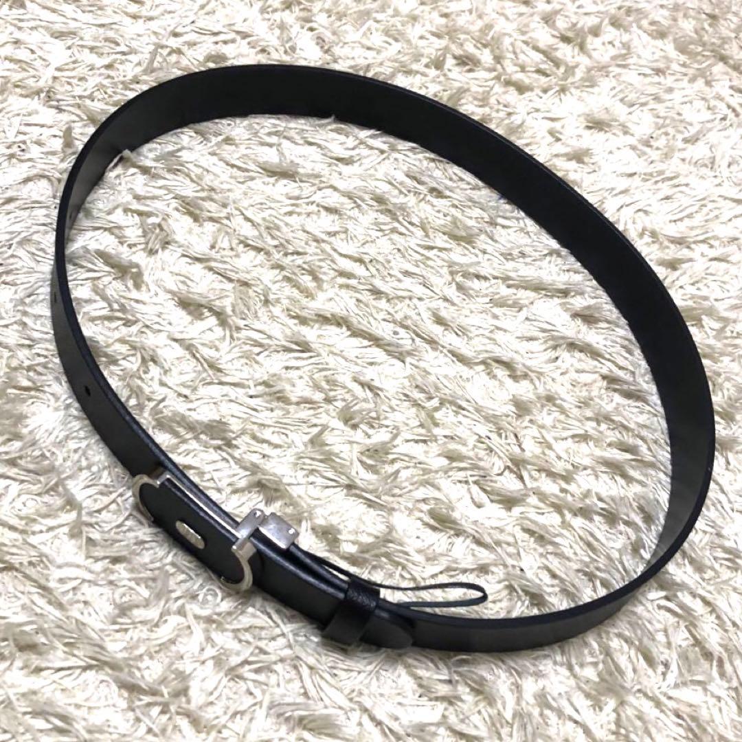 未使用✨ダンヒル サフィアーノレザー　ベルト ブラック