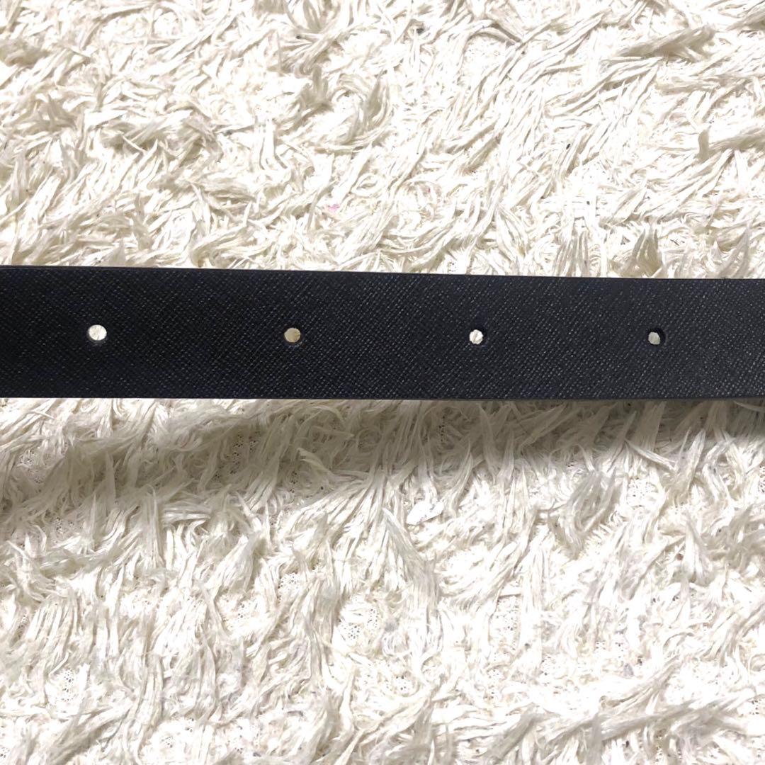 未使用✨ダンヒル サフィアーノレザー　ベルト ブラック