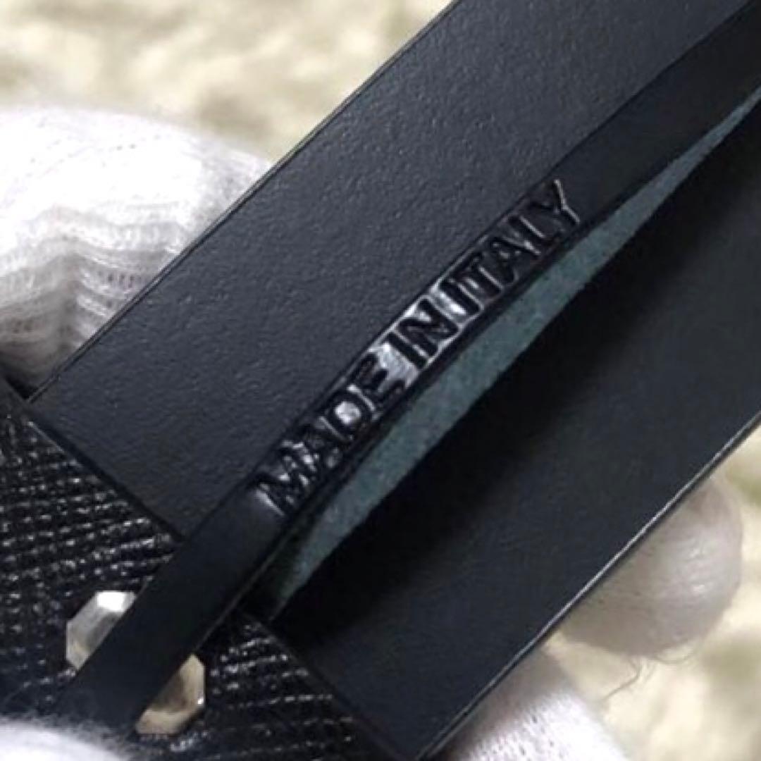 未使用✨ダンヒル サフィアーノレザー　ベルト ブラック