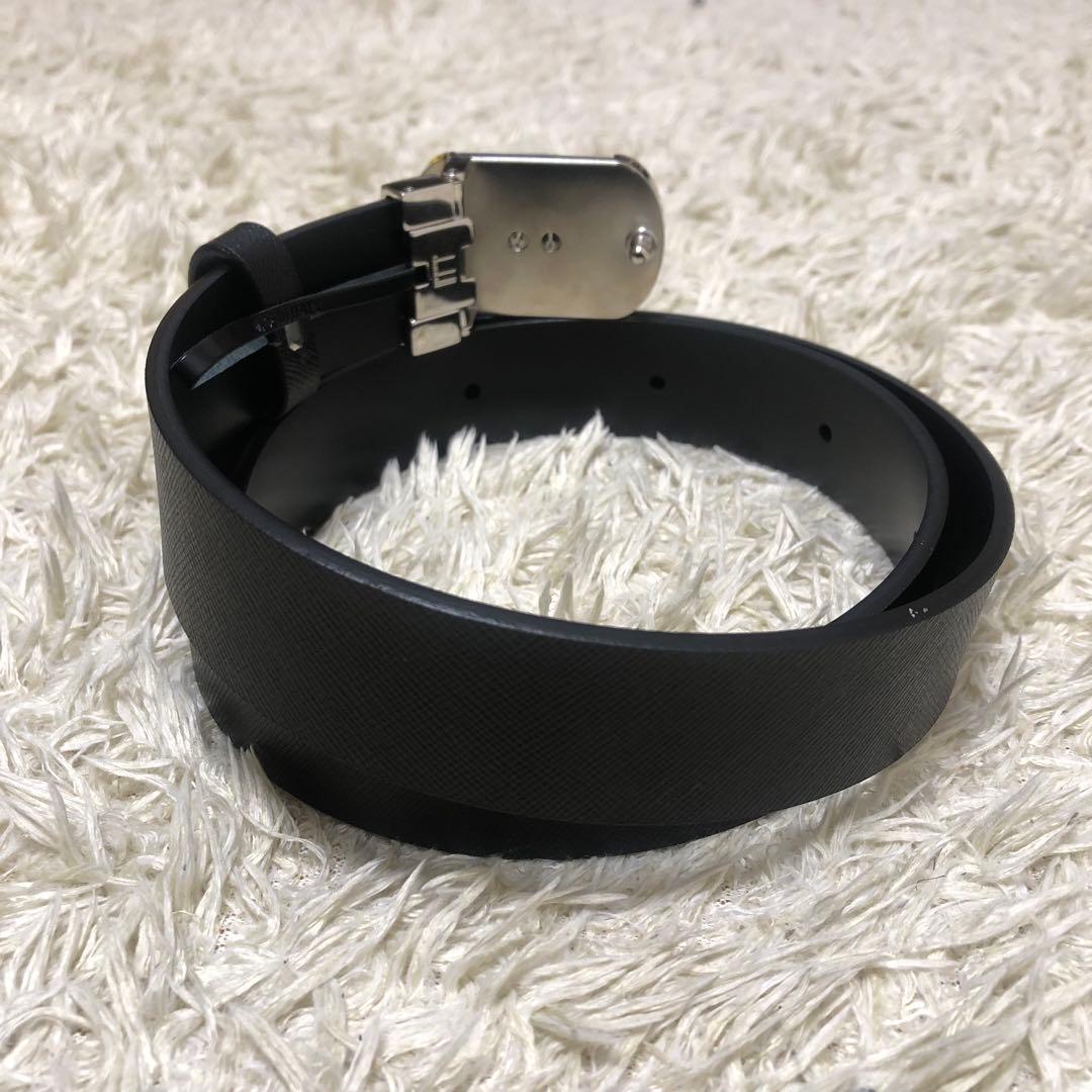 未使用✨ダンヒル サフィアーノレザー　ベルト ブラック