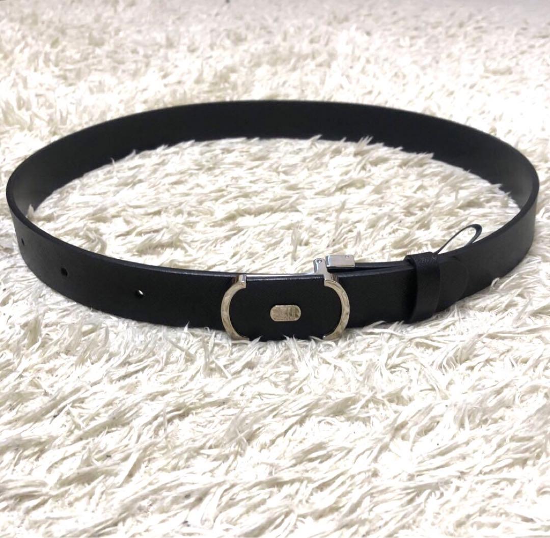 未使用✨ダンヒル サフィアーノレザー　ベルト ブラック