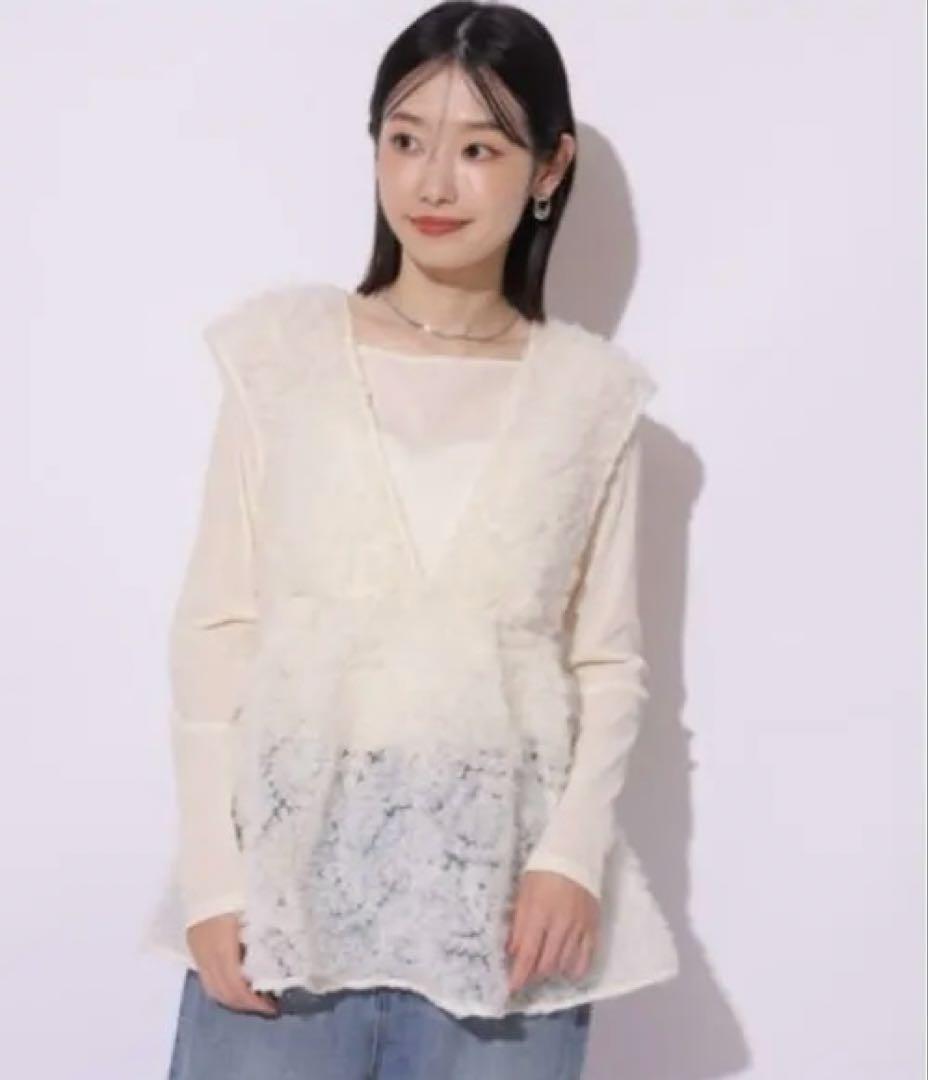 【Mystrada】デコラチュールブラウス