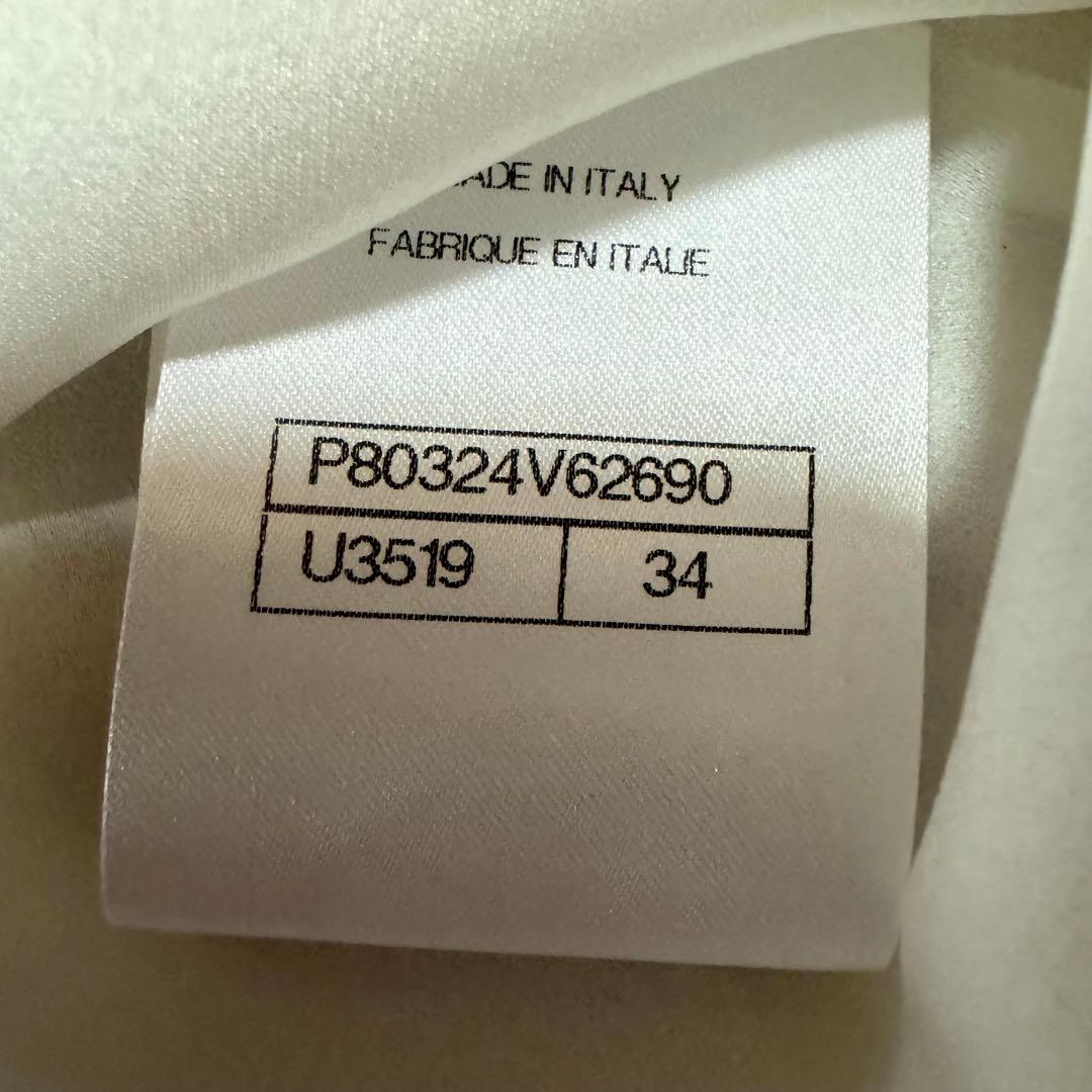 25aw CHANELシャネルリボンキャミソール34 blackpinkジェニー