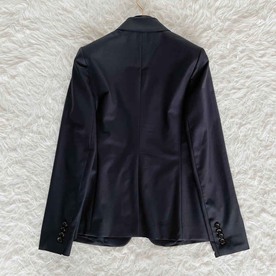 希少✨【セオリーリュクス】テーラードジャケットパンツスーツセットアップ ネイビー