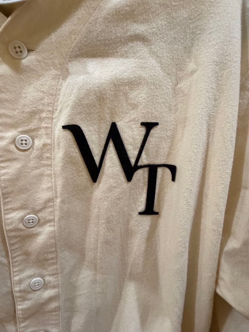 WTAPS 22AW ベースボールシャツ size1222TQDT-SHM05
