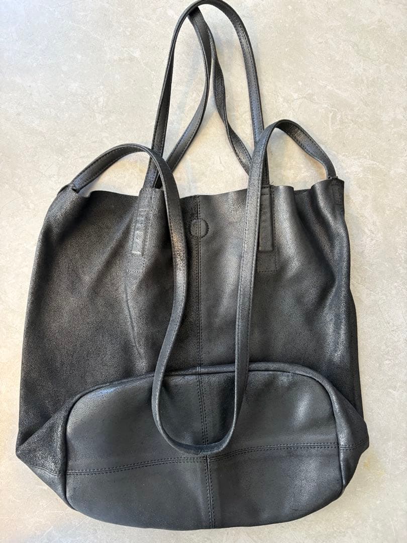 Morphee 3WAY MIDIUM TOTE（SHORT）- BLACK